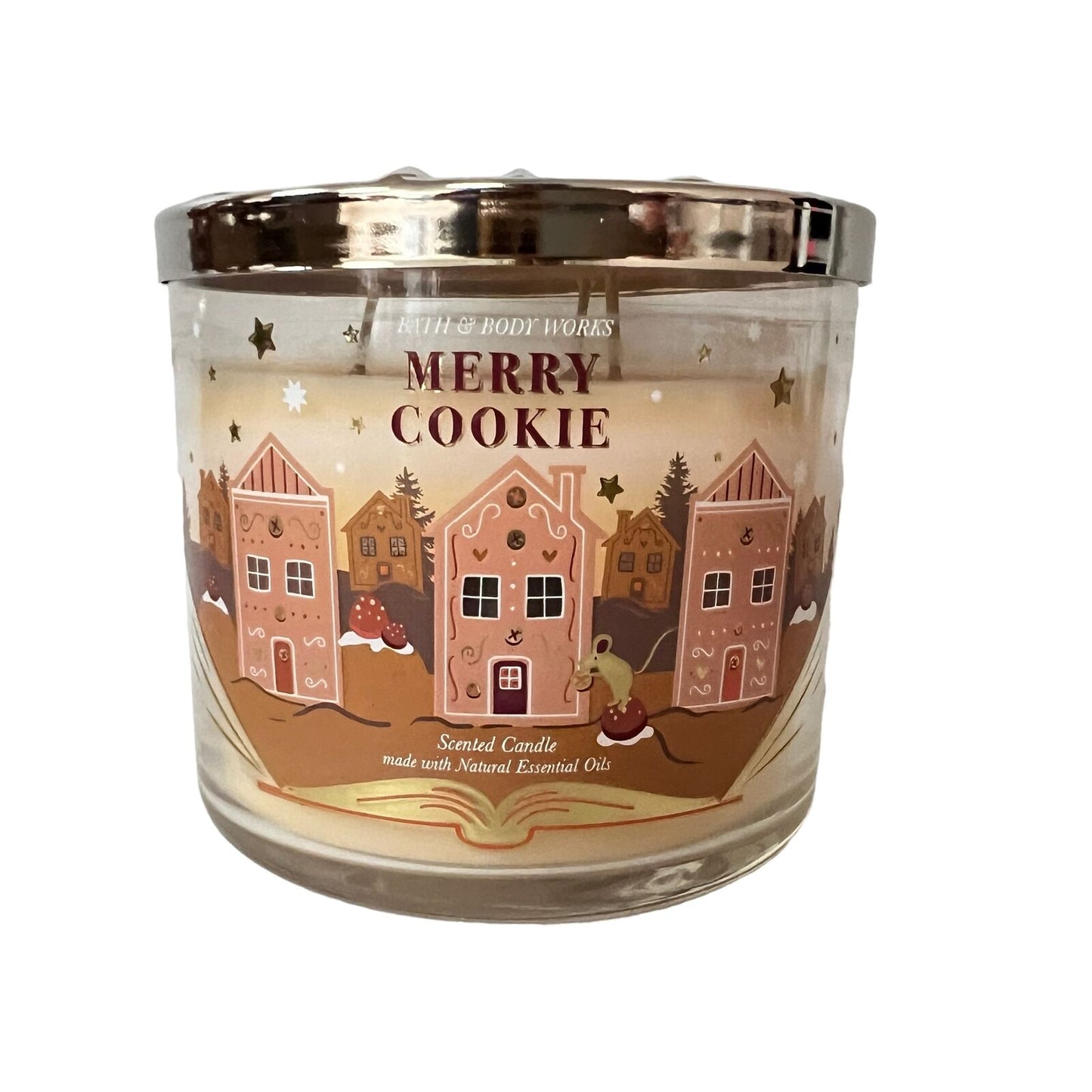 BATH & BODY WORKS CANDLE MERRY COOKIE