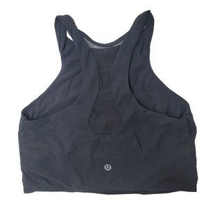 Lululemon Everlux High-Neck Train Bra Talla 8 - Black
