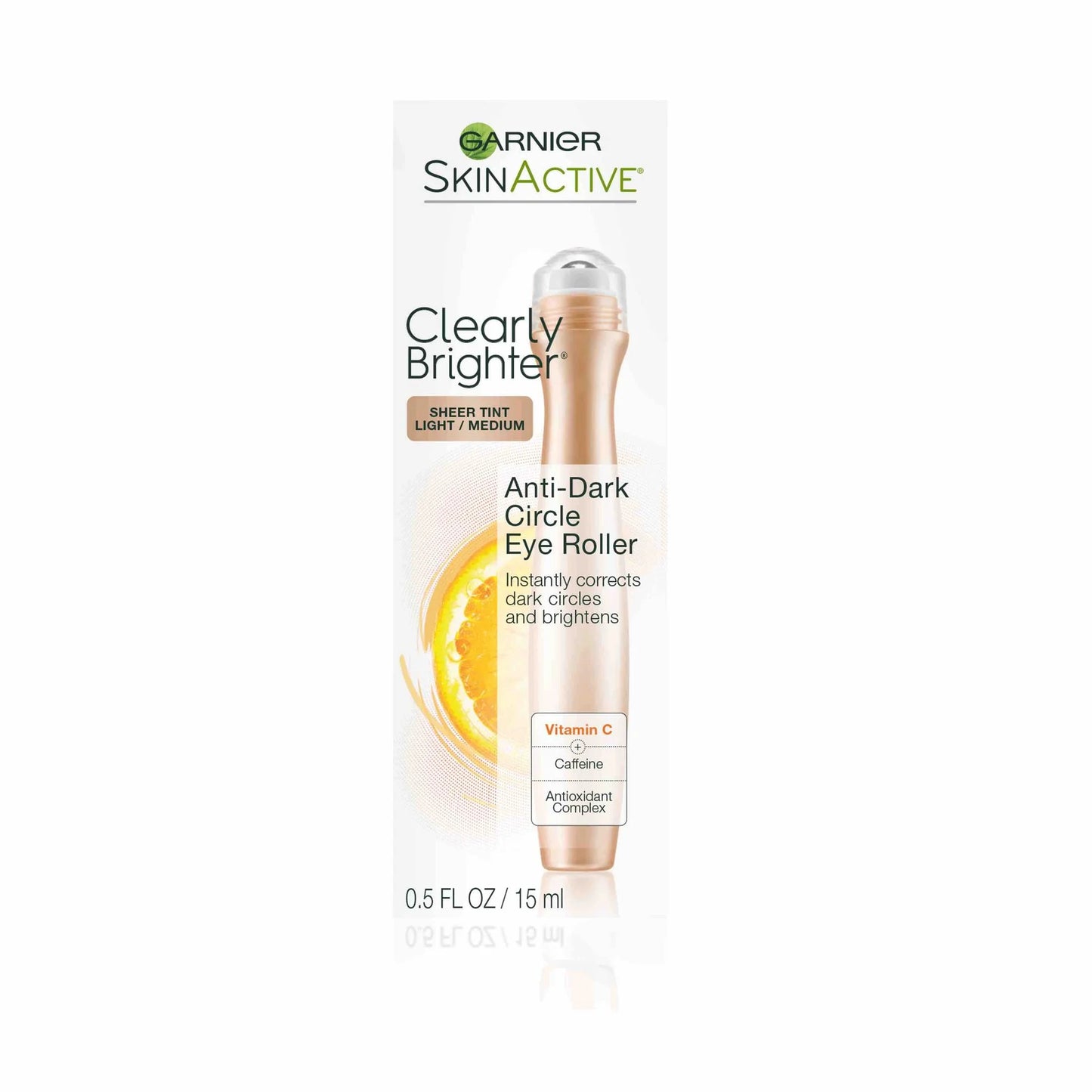 GARNIER SKINACTIVE CLEARLY BRIGHTER ANTI-DARK CIRCLE EYE ROLLER 15 ML