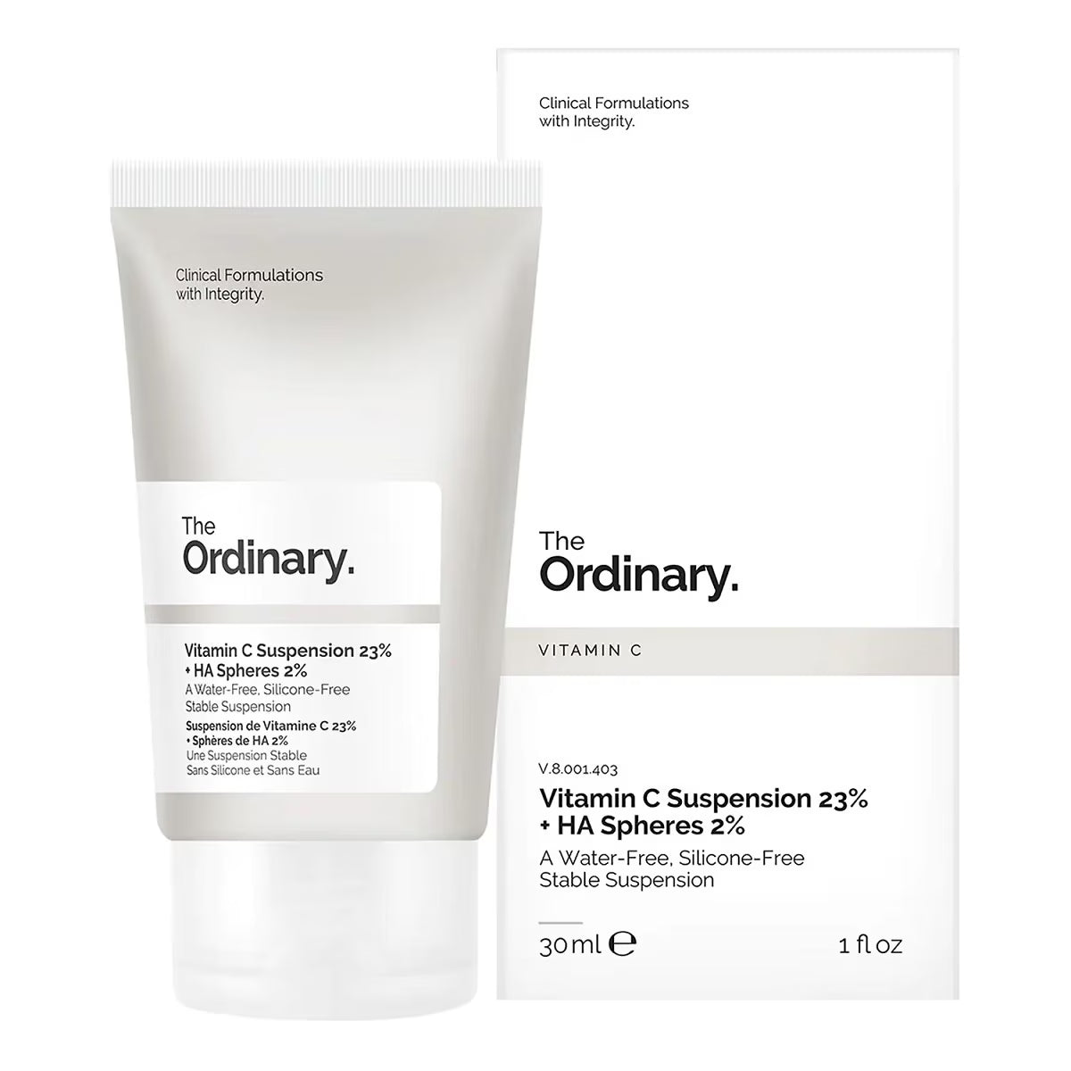 The Ordinary vitamin c 23% suspension + ha spheres 2% 30ml