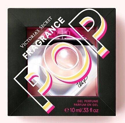 Victorias Secret Fragrance Pop Tease Gel Perfume Pocket Tamaño 0.33 oz