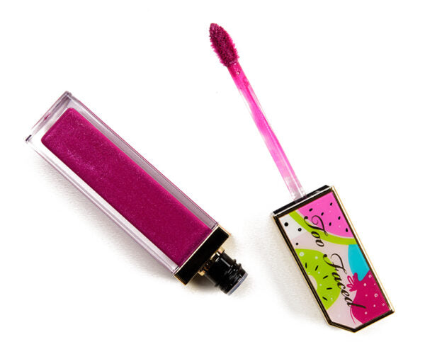 TOO FACED TUTTI FRUTTI JUICY FRUITS COMFORT LIP GLAZE “FRUIT PUNCH” 7ml - Pink Beauty