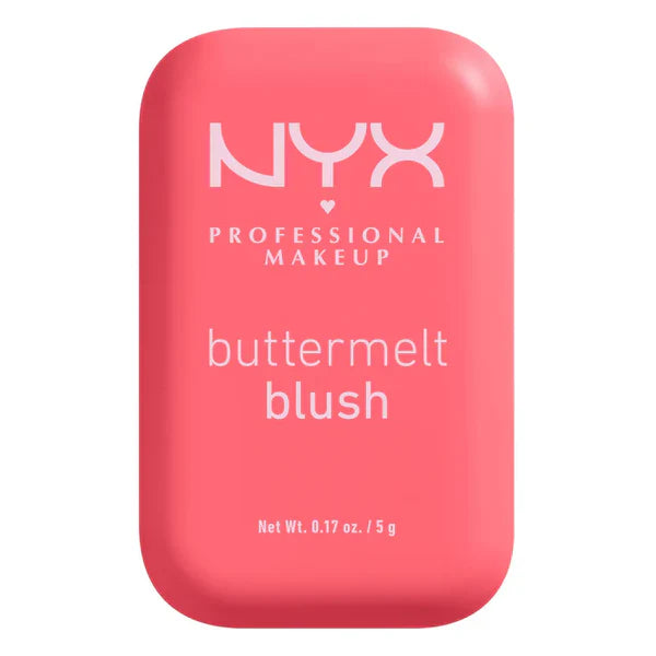 NYX PROFESSIONAL MAKEUP Buttermelt blush Tono U KNOW BUTTA Shimmering Coral - Pink Beauty