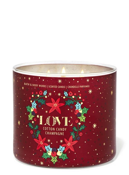 BATH & BODY WORKS LOVE COTTON CANDY CHAMPAGNE
