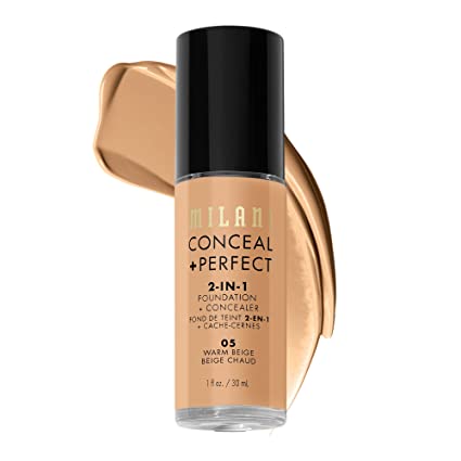 Milani Conceal + Perfect Foundation #05 Warm Beige - Pink Beauty