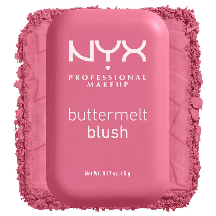 NYX PROFESSIONAL MAKEUP Buttermelt blush Tono GETTING BUTTA Shimmering Rose