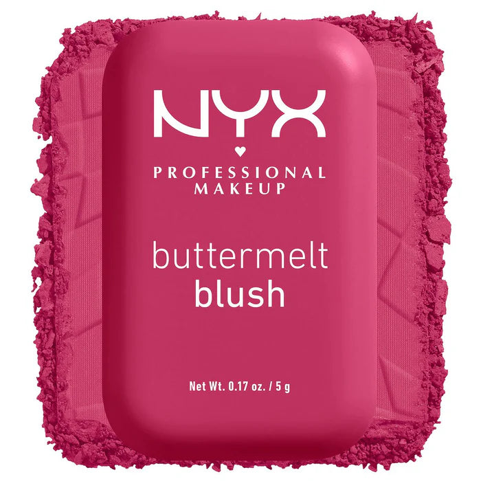 NYX PROFESSIONAL MAKEUP Buttermelt blush Tono BUTTA WITH TIME Vivid Watermelon
