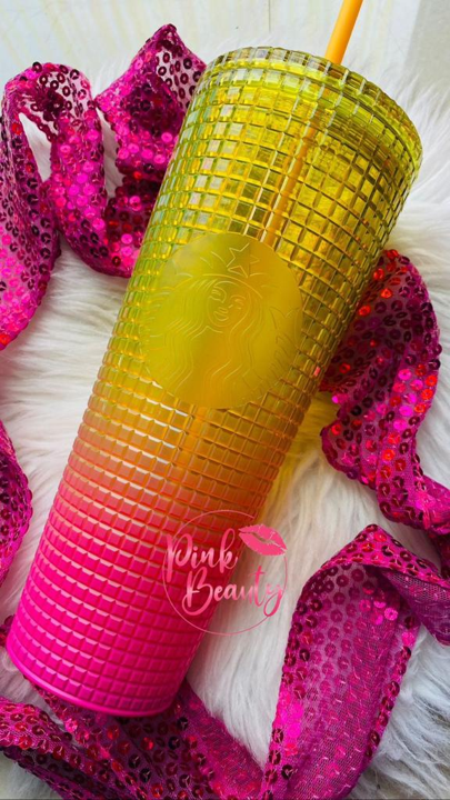 STARBUCKS 2022 Summer Lemon Grid 24oz SKU 011134128