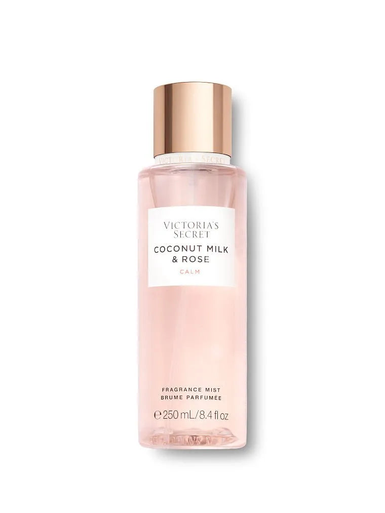Victorias Secret Coconut Milk and Rose Calm Body Mist 250 ml - Pink Beauty