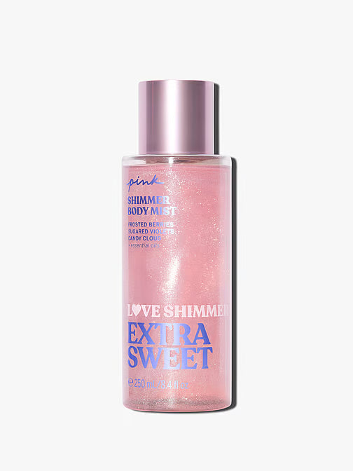 Pink Love Shimmer Extra Sweet Body Mist 250 ml - Pink Beauty