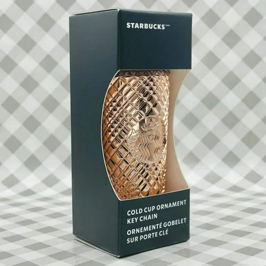 STARBUCKS COLD CUP ORNAMENT KEY CHAIN SKU 011137604