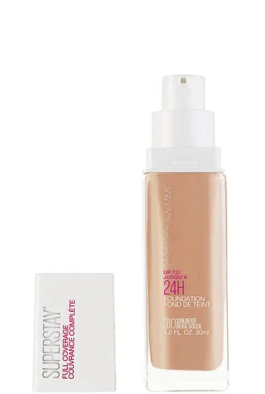 MAYBELLINE SUPERSTAY FULL COVERAGE TONO SUN BEIGE 310