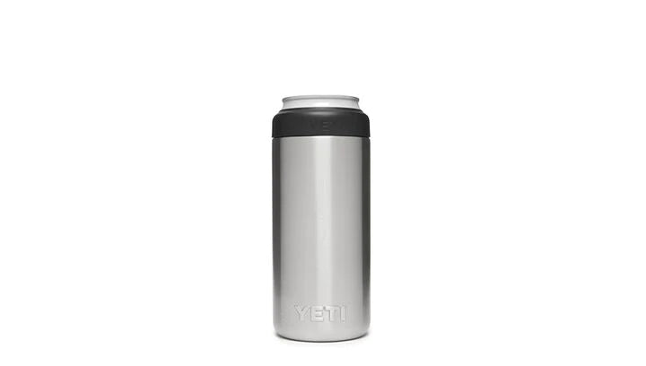 Yeti Rambler 12 oz Colster slim can insulator – stainless steel