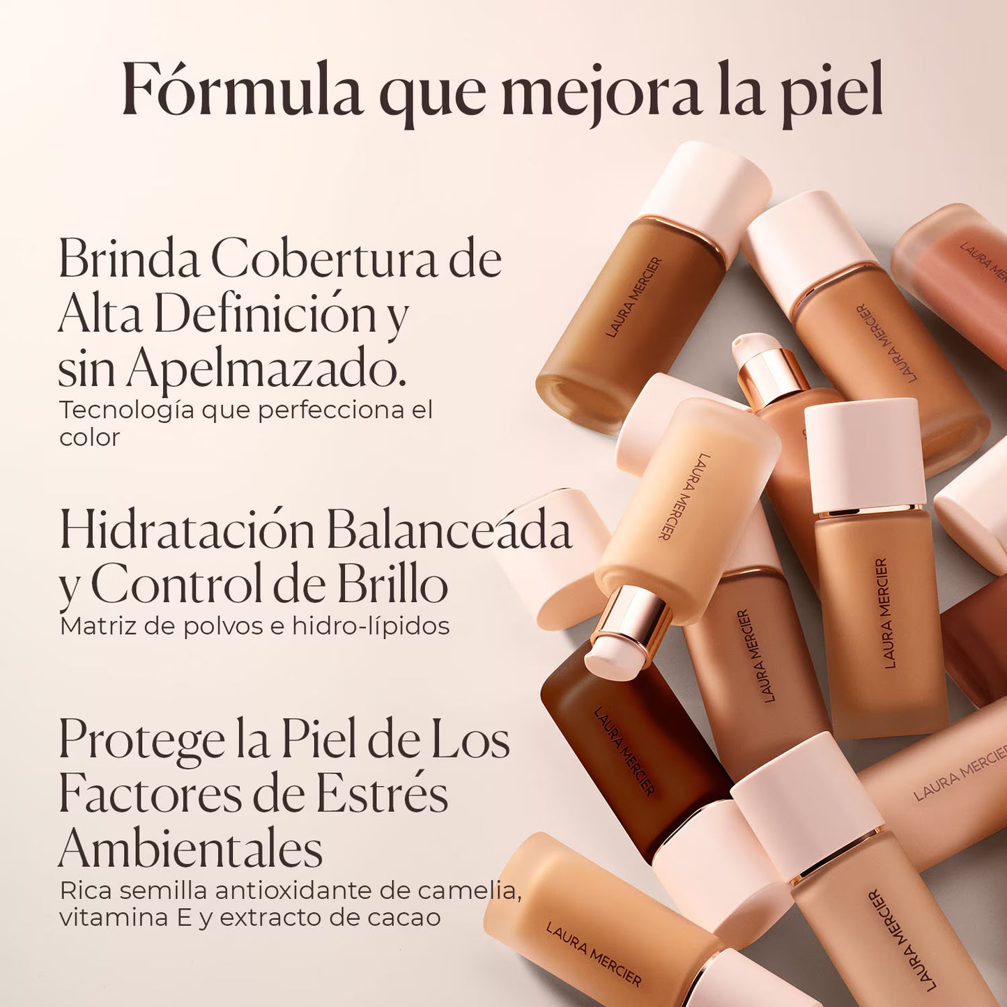 Laura Mercier Real Flawless Weightless Perfecting Foundation - 3N1 Buff 30ml