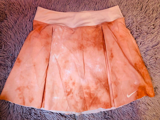 FALDA NIKE DAMA - NARANJA CON BLANCO - TALLA "M"
