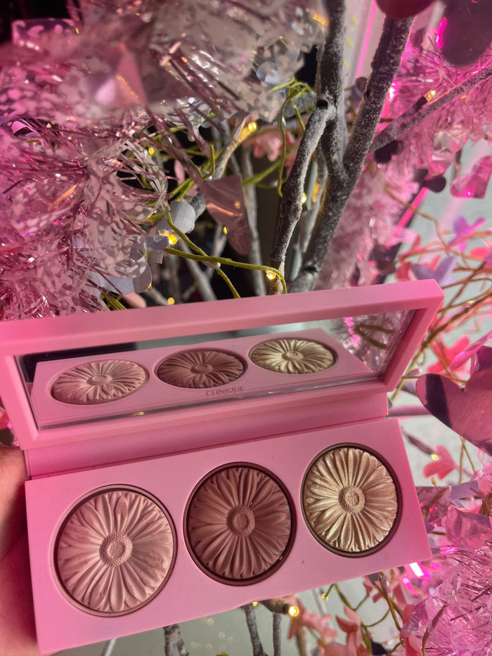 Clinique Good To Glow Palette - Blush - Highlighter Cheek Pop Trio Limited