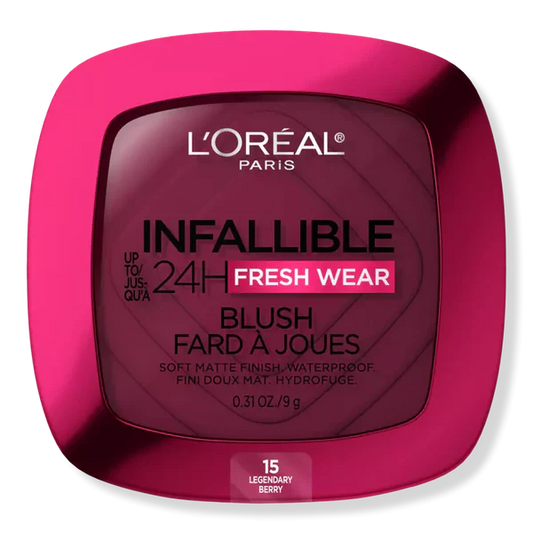 LOREAL INFALLIBLE 24H FRESH WEAR MATTE BLUSH “15 LEGENDARY BERRY”