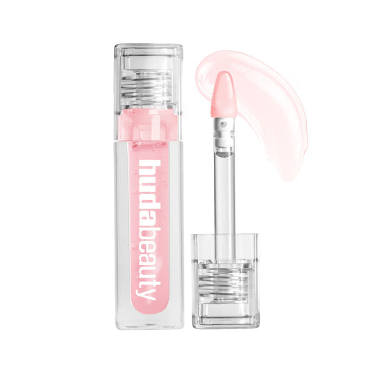 Huda Beauty Juicy Pink Lady Faux Filler Jelly Lip Oil
