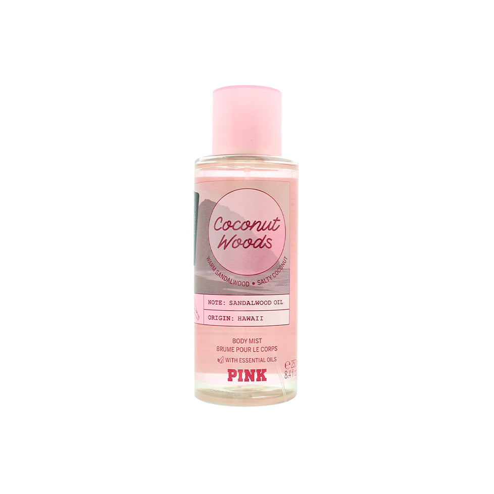 PINK BODY MIST COCONUT WOODS 250ml - Pink Beauty