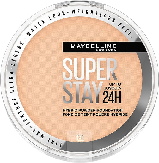 MAYBELLINE SUPER STAYA® UP TO 24HR  HYBRID POWDER-FOUNDATION #130