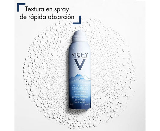 Vichy Agua Termal Mineralizante. 150g/ 5.1 Fl. Oz