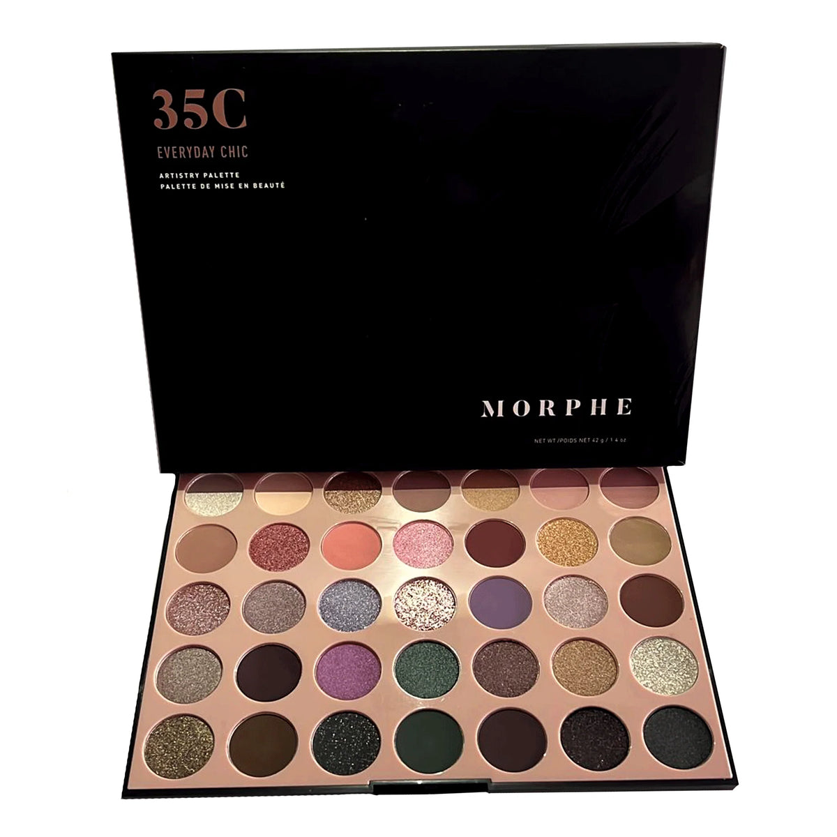 Morphe 35c Everyday Chic Artistry Palette - Pink Beauty