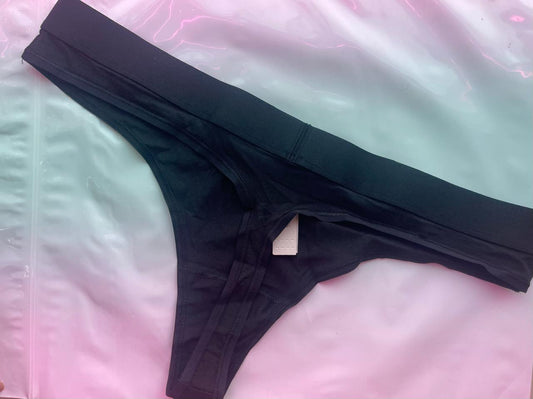 Victoria's Secret Shine Panty Thong Talla M