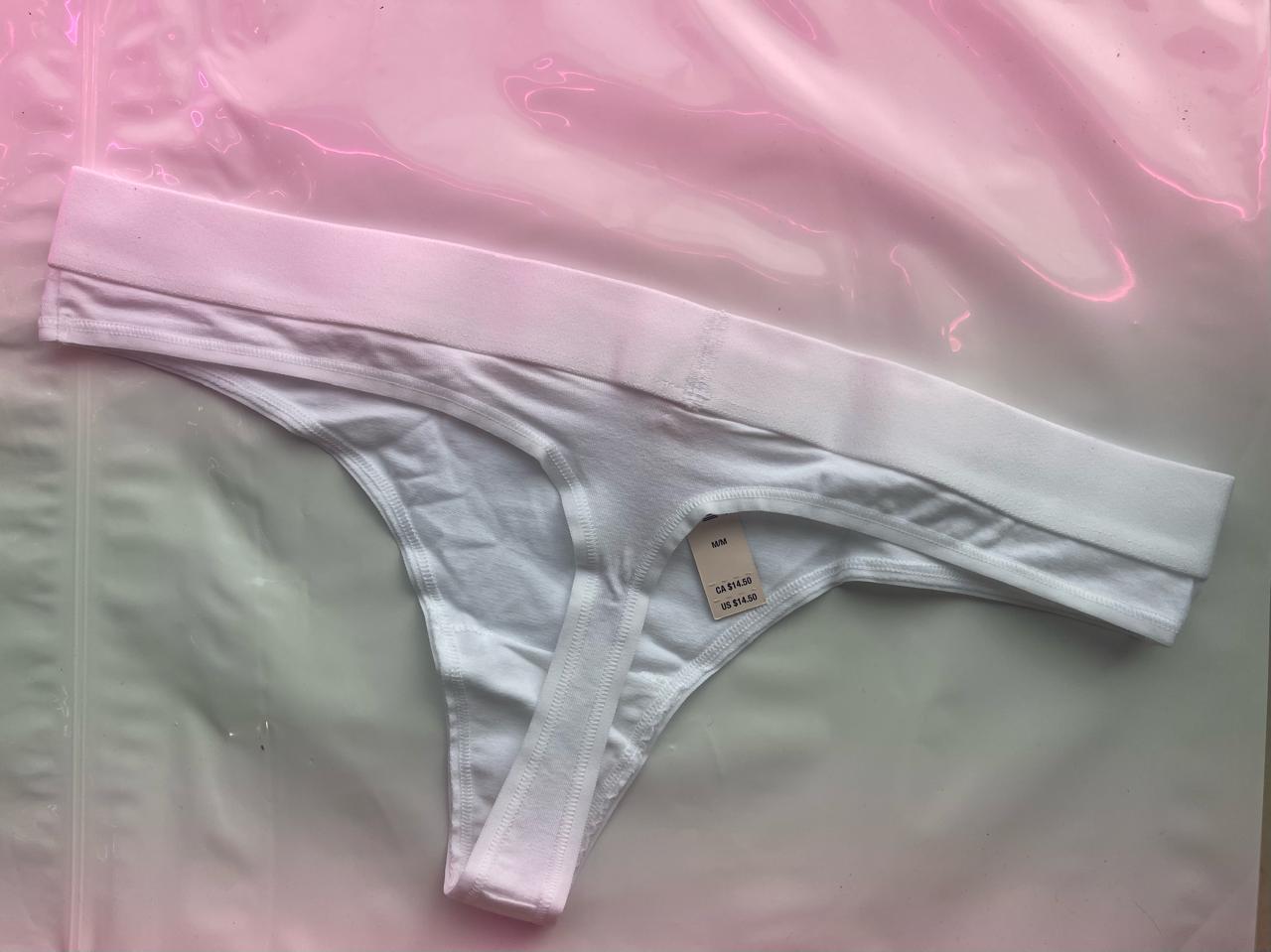 Victoria's Secret Shine Panty Thong Talla M