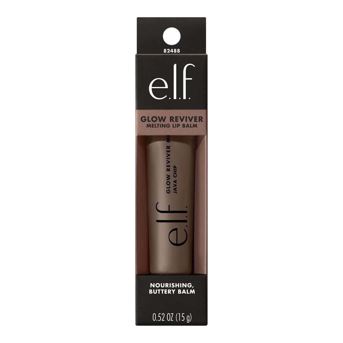 ELF Glow Reviver Melting Lip Balm Tono Java Chip