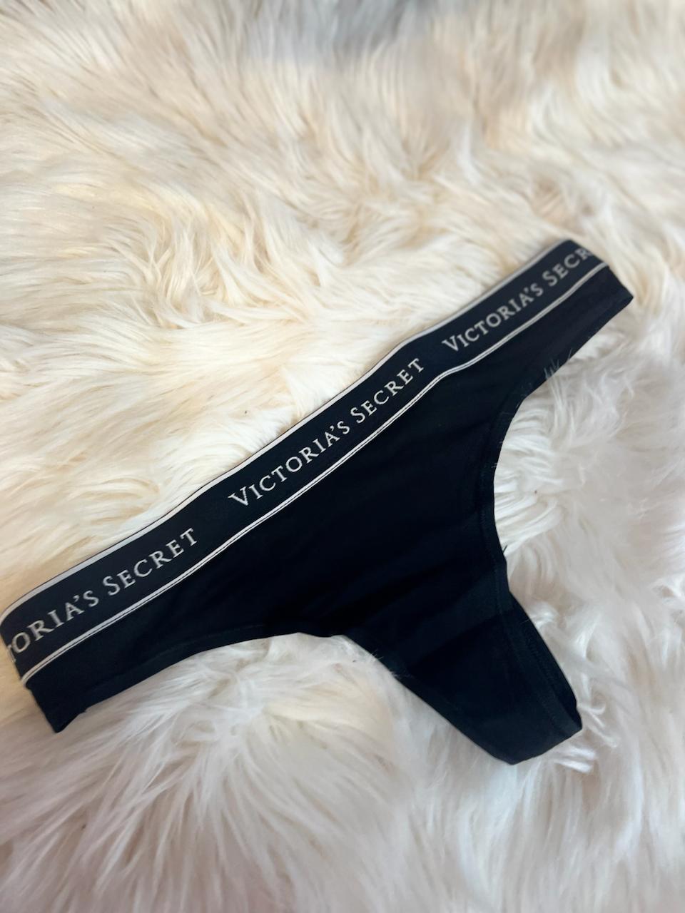 VICTORIA´S SECRET PANTY NEGRA TALLA MEDIANA