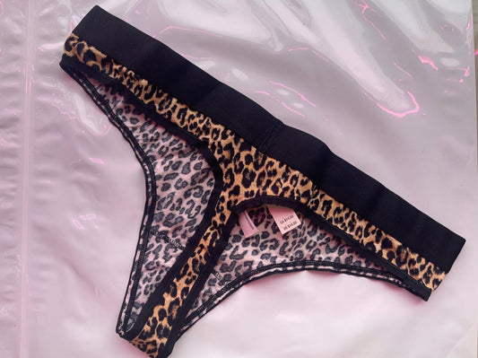 Victoria's Secret Shine Panty Thong Talla M