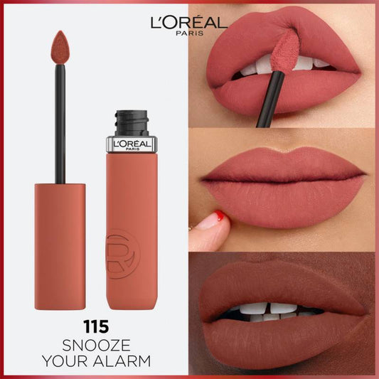 LOREAL PARIS INFALLIBLE LE MATTE RESISTANCE #115 SNOOZE YOUR ALARM