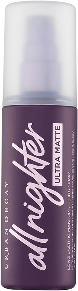 URBAN DECAY ALL NIGHTER ULTRA MATTE LONG LASTING MAKEUP SETTING SPRAY 118ml
