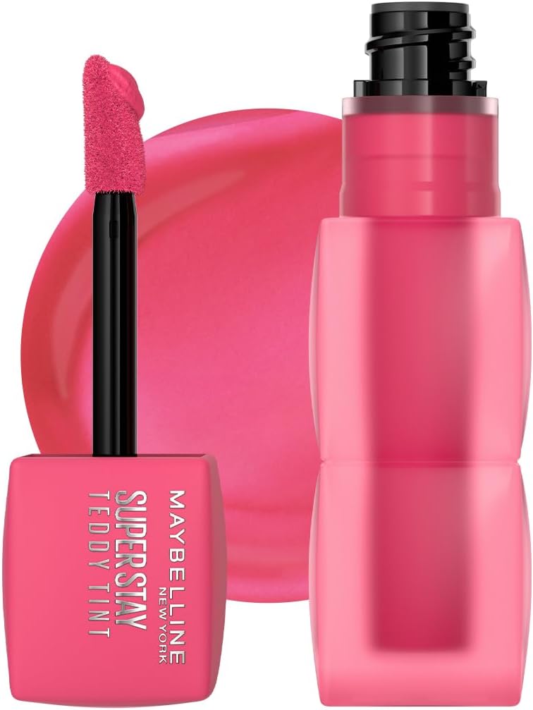 Maybelline Super Stay Teddy Tint Long Lasting Matte Lip Tint 45 Pinky Promise - Pink Beauty