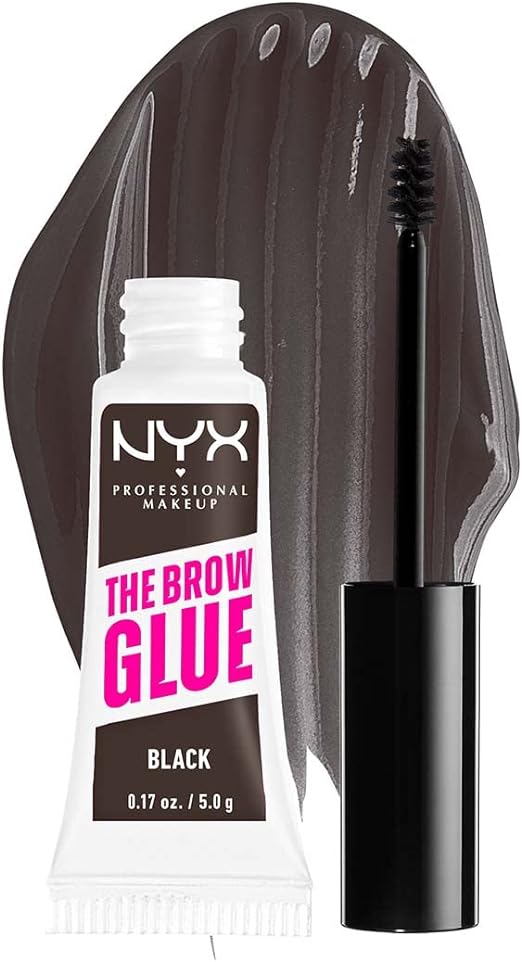 NYX THE BROW GLUE "BLACK" - Pink Beauty