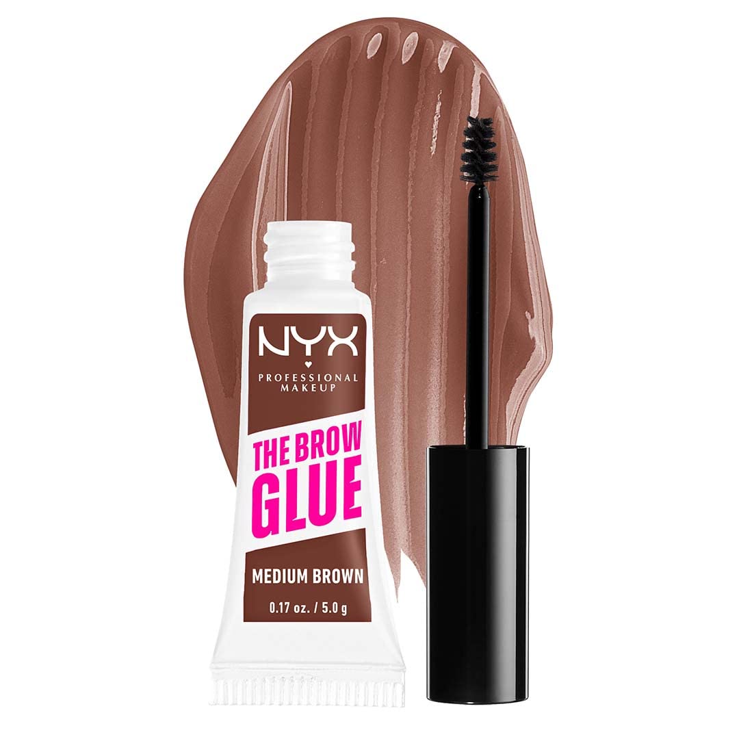 NYX THE BROW GLUE "MEDIUM BROWN"