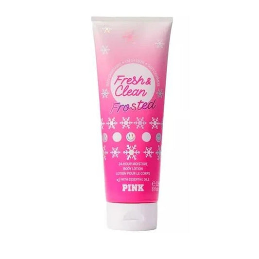PINK FRESH &amp; CLEAN FROSTED FRAGRANCE LOTION 236ml