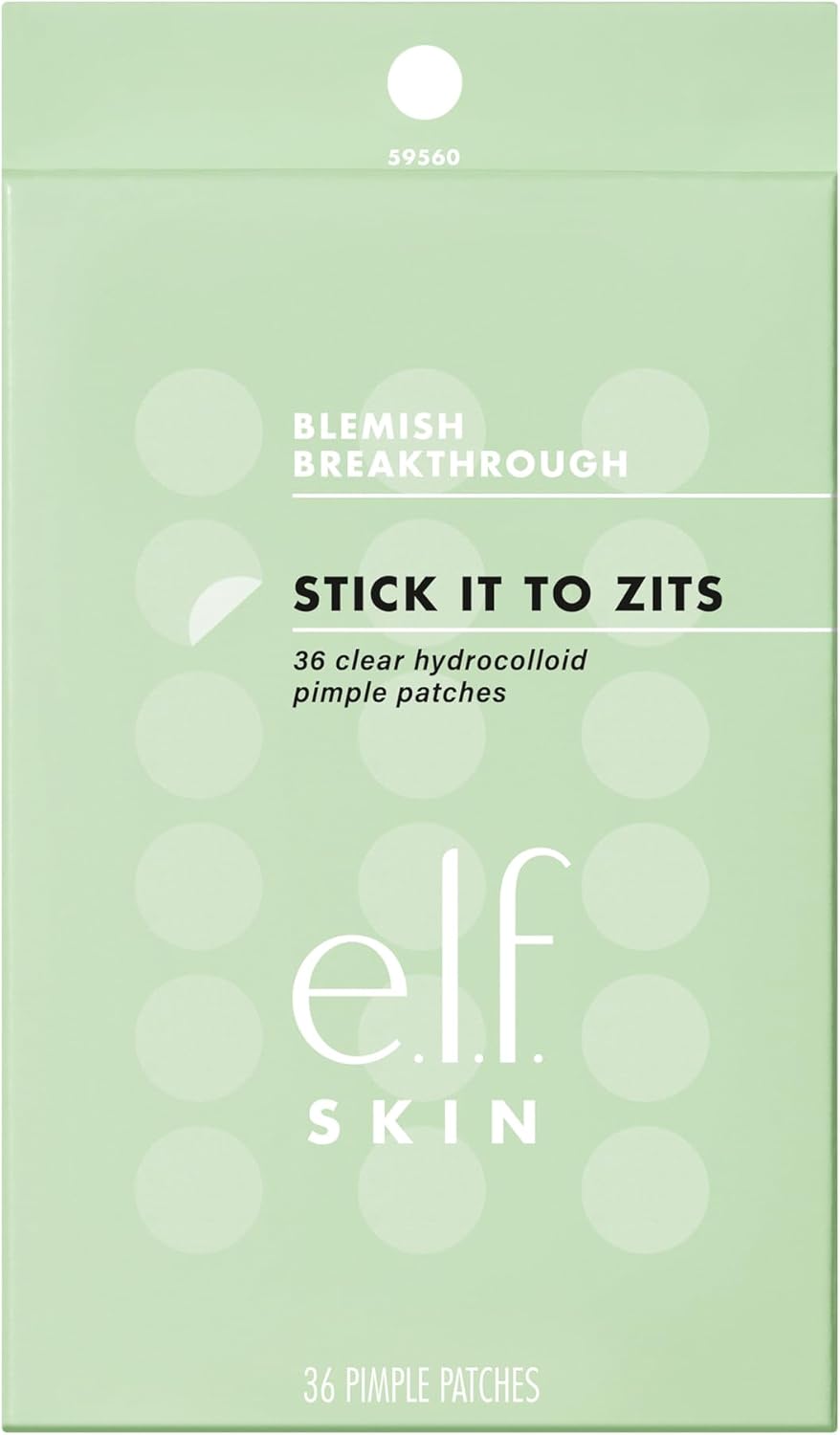 ELF Skin Stick It To Zits Parches Para Acne 36 Pz - Pink Beauty