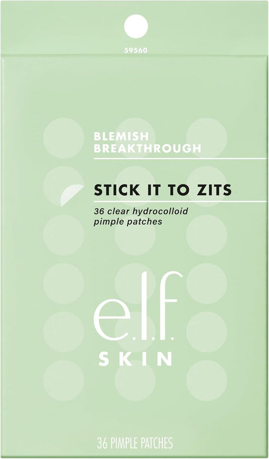 ELF Skin Stick It To Zits Parches Para Acne 36 Pz