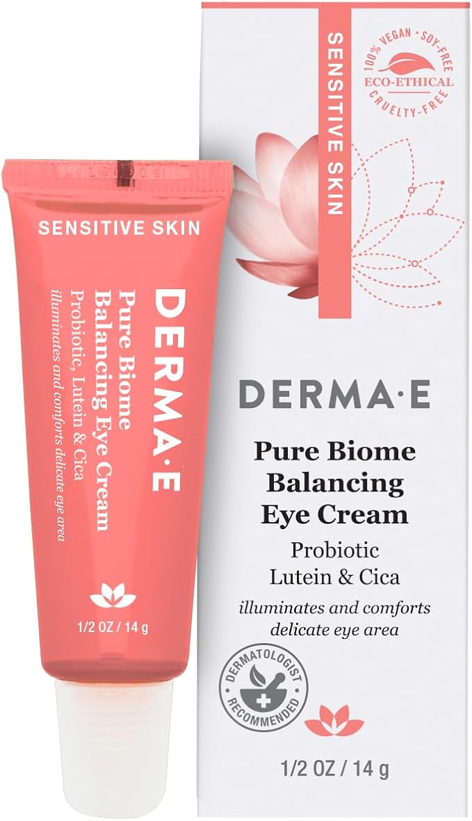 Derma-E Pure Biome Balancing Eye Cream for Women 14g