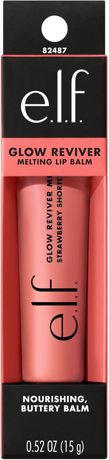 ELF Glow Reviver Melting Lip Balm Tono Strawberry Shortcake