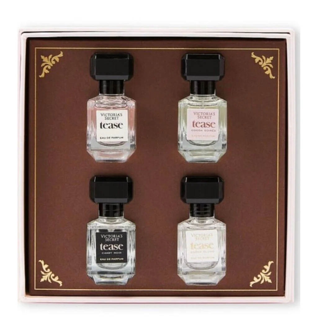 SET 4 PERFUMES MINI TEASE VICTORIA SECRET - Pink Beauty
