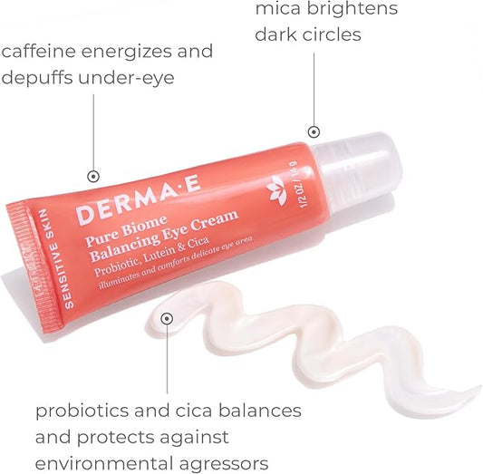 Derma-E Pure Biome Balancing Eye Cream for Women 14g
