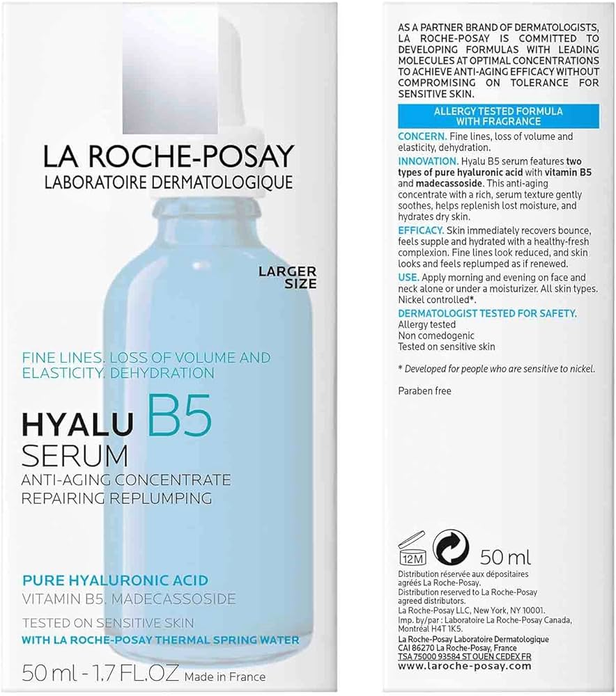 LA ROCHE POSAY HYALU B5 SERUM 50 ML - Pink Beauty
