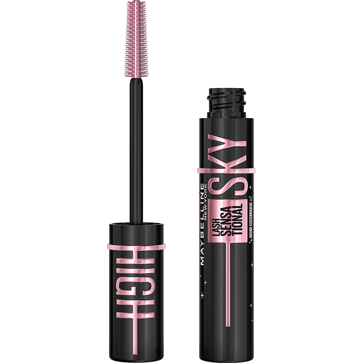 MAYBELLINE LASH SENSATIONAL SKY HIGH MASCARA #799 COSMIC BLACK - Pink Beauty