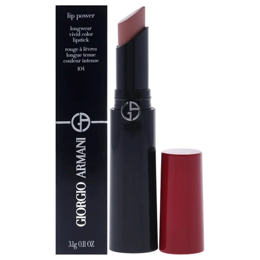 Giorgio Armani Lip Power Longwear Vivid Color Lipstick 104 selfless 3.1g