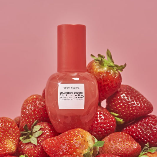GLOW RECIPE strawberry smooth bha+aha salicylic serum 30ml