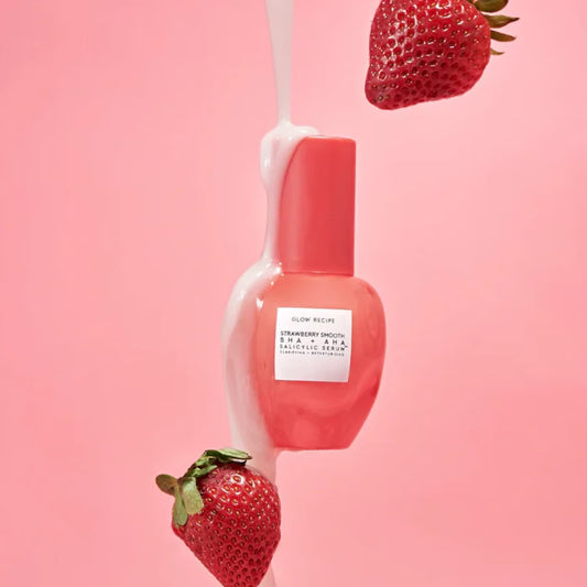 GLOW RECIPE strawberry smooth bha+aha salicylic serum 30ml