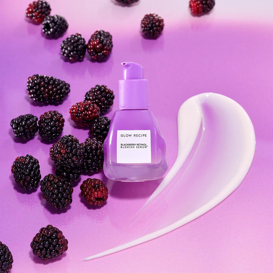 GLOW RECIPE blackberry retinol blemish serum (suero con triple retinoide) 30ml
