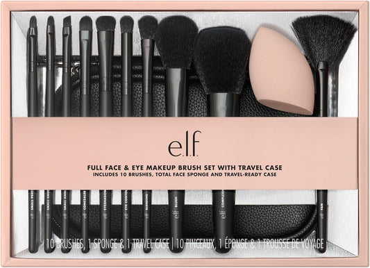e.l.f. Full Face & Eye Makeup Brush Set